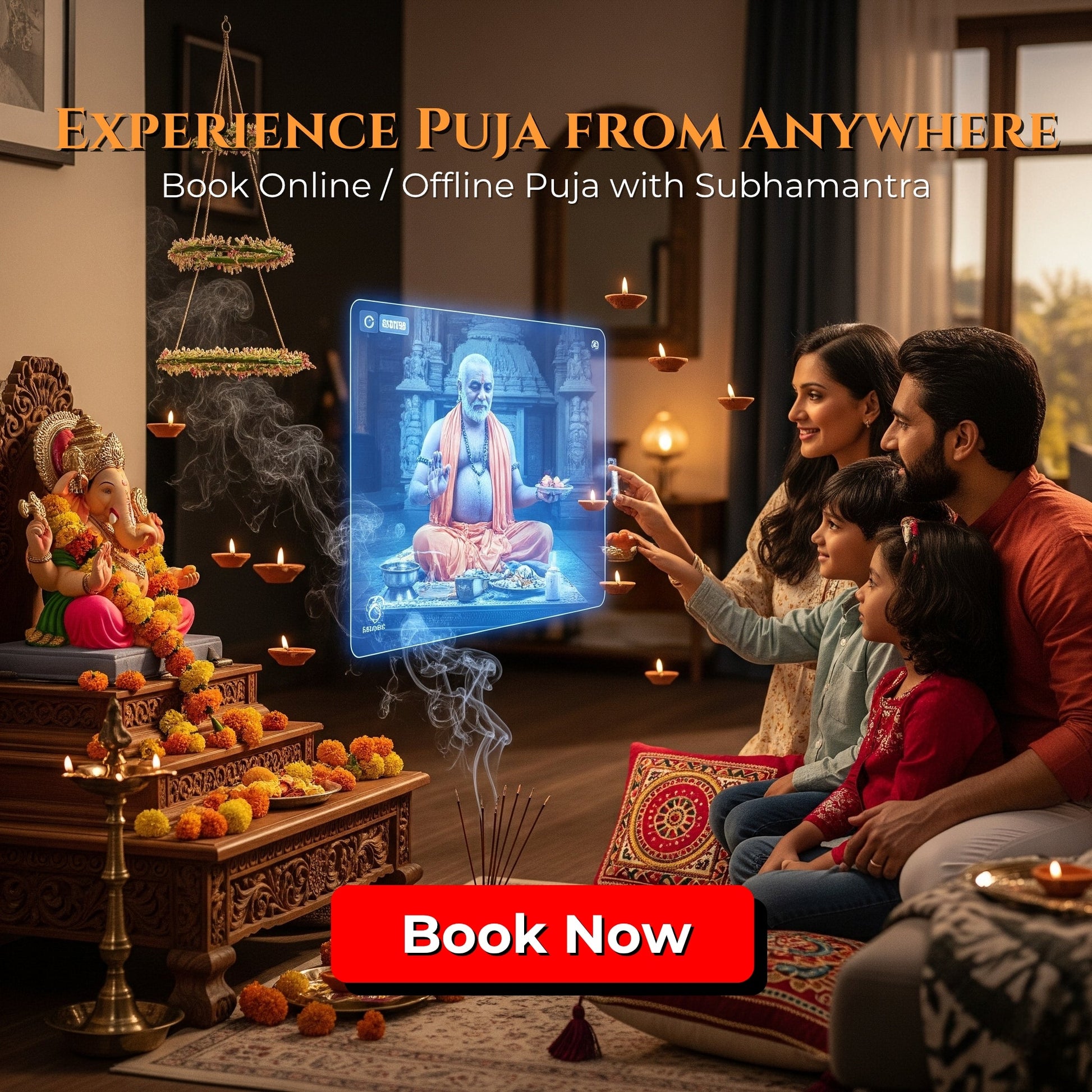 Ganesh idol for Ganesh Chaturthi Puja – SubhaMantraproduct_name